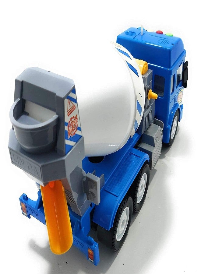 Arthasya Scrap Cement Concrete Mixer Toy Truck for Kids with Movable Mixer Drum and Sound (Cement Mixer) - Image 5